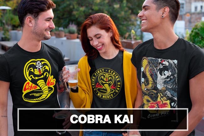 Camisetas Cobra Kai